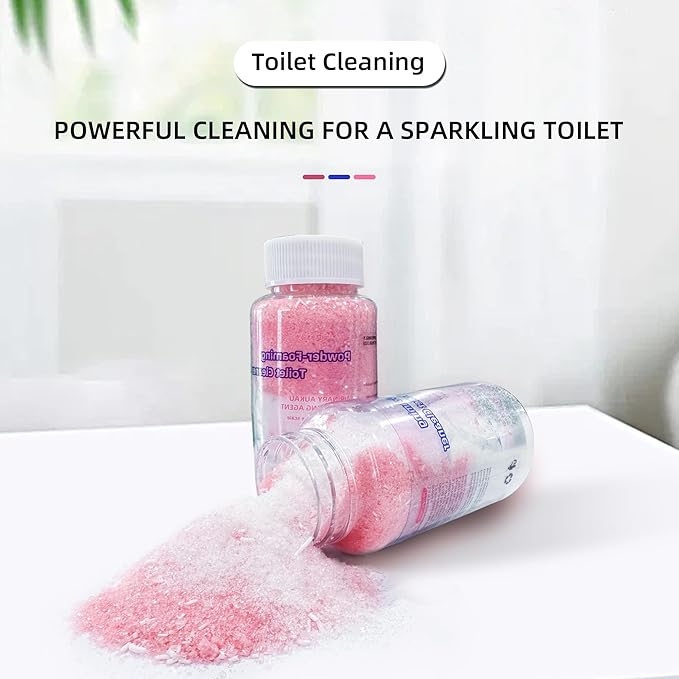 Toilet Cleaner 35.28oz Toilet Bowl Cleaners Powder Bathroom Cleaner for Urinals Washbasins Tile Walls