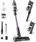 CANDY Cordless Vacuum Cleaner45Mins Vacuum Cleaners for HomeStick VacuumStrong SuctionRemoveable BatteryAnti-TangleOne Click CleanLightweight Handheld for Hardwood Floor Carpet Pet Hair Car