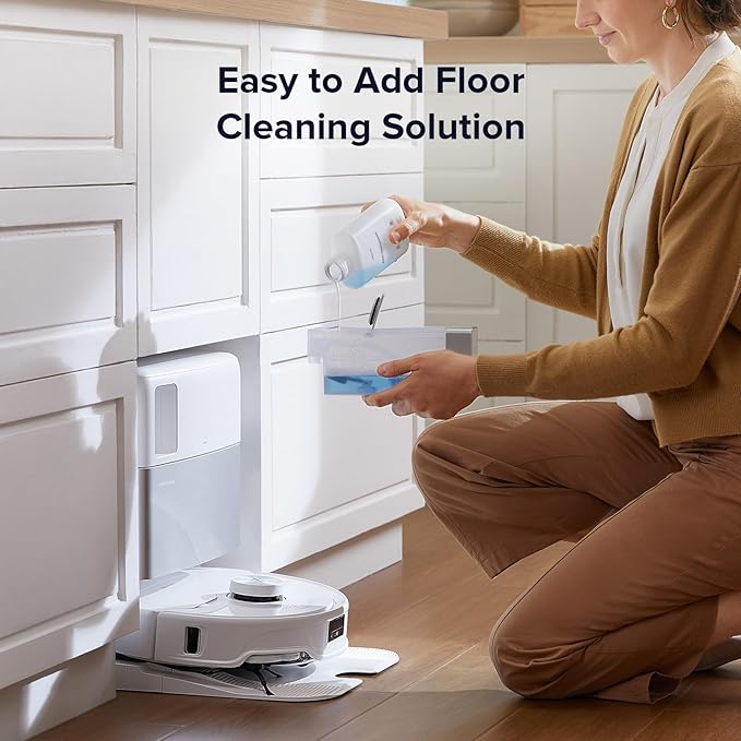 roborock Floor Cleaning Solution Floor Cleaner for Hardwood Compatible Robot Vacuums with Mopping and Wet and Dry Vacuum 1L 33.8 Fl. OZ