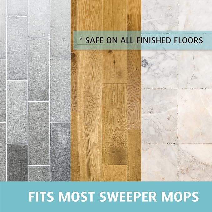 Upgraded Wet Mop Refills for Swiffer Sweeper Wet Pads 60 Count