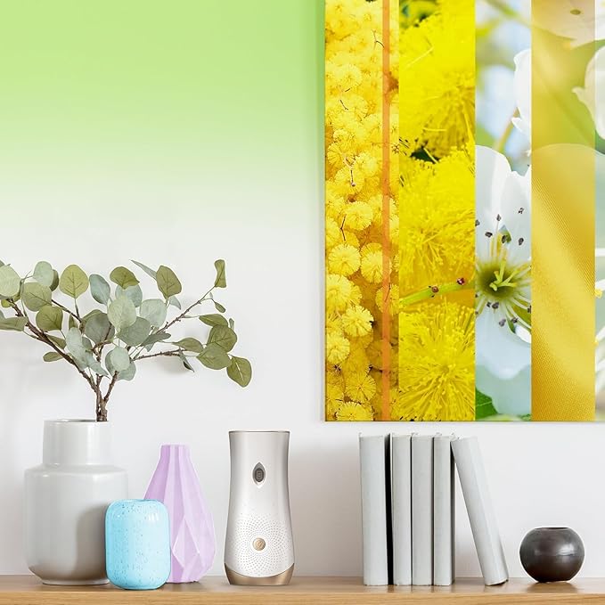 Glade Automatic Spray Refill Radiant Bloom Scented Air Freshener for Home and Bathroom 6.2 Oz 6 Pack