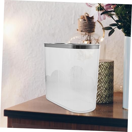 Happyyami Capacity Trash Can Wastebasket for Home Hotel Bedroom Kitchen Effortlessly Organize and Your Space Easy to Clean and Reusable