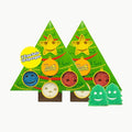 Scrub Daddy Scrub Mommy Holiday Christmas Tree Gift Box Set Non-Scratch Christmas Cleaning Sponges for Kitchen Dishes &amp Home Dual-Sided Dish Sponges for Scrubbing 10 Count (2 Pack of 5)