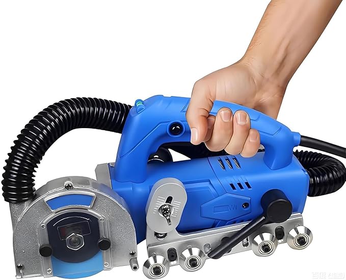 1200W Tile Joint Cleaning Machine Electric Tile Grout Remover Machine For Cleaning Shower Tiles Joints Floor Gaps And Removing Old(Machine+2.2mm seam cleaning sheet)