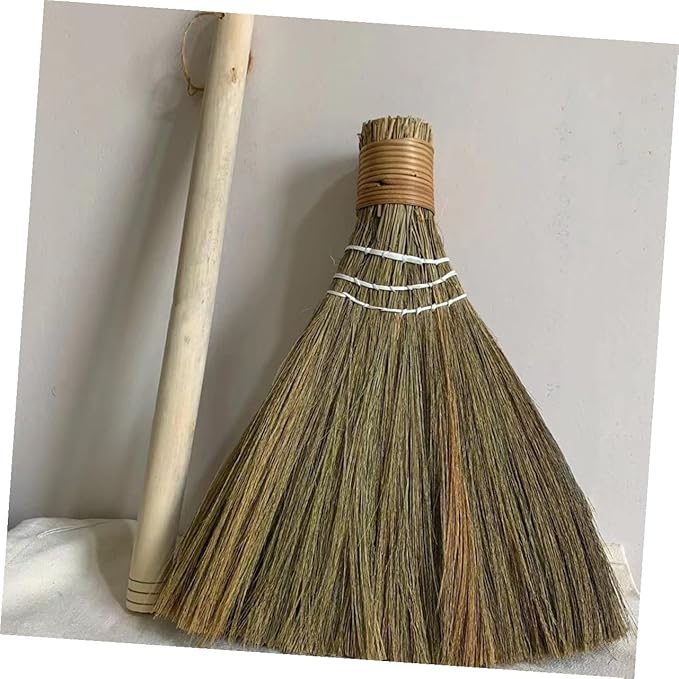 BESPORTBLE 2pcs Soft Brooms with Removable Handle Household Cleaning Brushes for Indoor Outdoor Use Versatile Desktop Dust Broom for Home Office Car Cleaning
