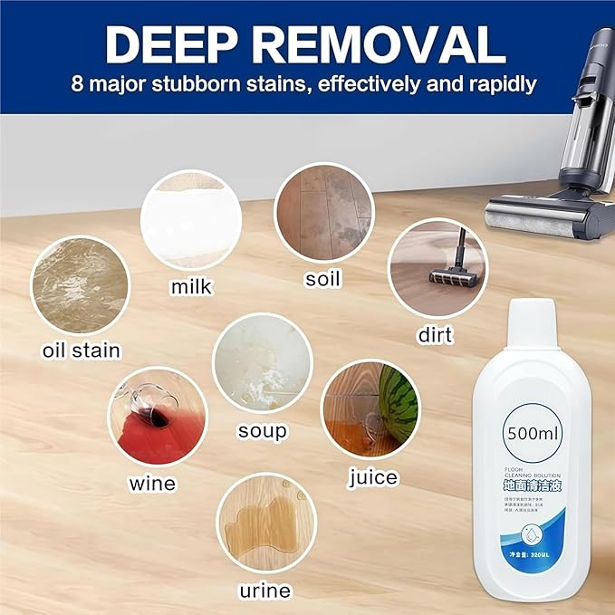 Cleaning Solution Compatible with Tineco Floor ONE S3 S5 Pro2 Combo S7 Pro Efficient Robot Vacuum Cleaner Liquid Accessory Floor Care Maintenance Agent