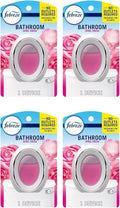 Febrezee Small Spaces Plug in Air Freshener Alternative for Home Odor Eliminator for Strong Odor 4 Count (Pack of 1) (April Fresh)