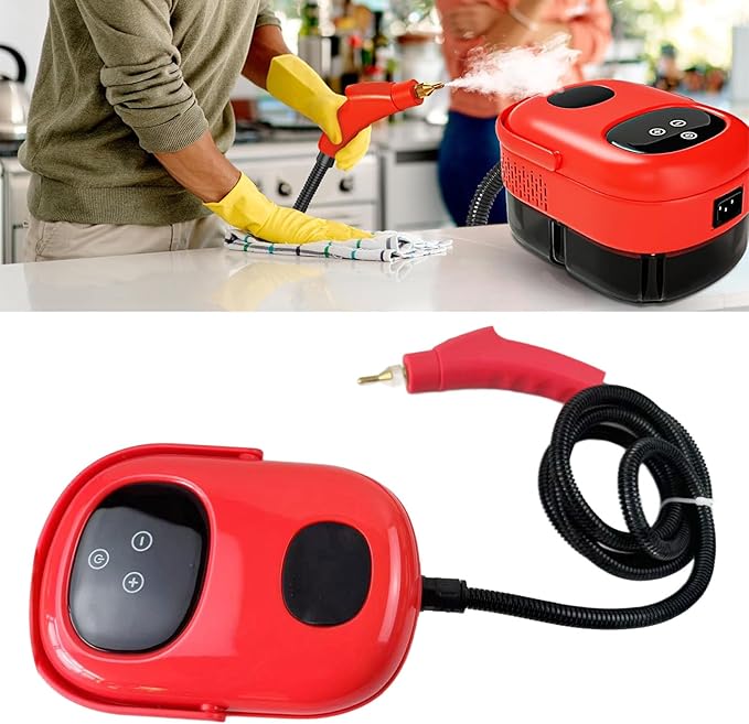 AYNEFY Steam Cleaner Disinfection Machine Small Machine High Pressure High Temperature for Kitchen Oil Air Conditioner Handheld Steamers (US Plug 110V)