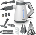 Bielmeier Handheld Pressurized Steam Cleaner - 15s Quick Start Multi-Functional for Home Kitchen Bathroom 8 Attachments Chemical-Free Safe &amp Efficient Cleaning Solution