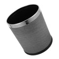 Zerodeko Retro Round Trash Can Elegant Waste Basket for Bathroom Hotel Ktv and Guesthouse Vintage Design with Removable Inner Bucket for Convenient Waste Management