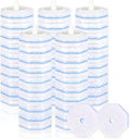 50 Count Disposable Toilet Wand Refills 5X Cleaning Power Scrubber Refill Bathroom Cleaning Supplies No Falling Apart Fresh Fragrance