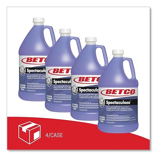 Betco® Spectaculoso Lavender Multipurpose Cleaner Floral Scent 128 Oz Bottle Purple Case Of 4