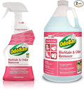 OdoBan Professional Cleaning and Odor Control Solutions Ready-to-Use Biostain and Odor Remover Made in the USA 32 oz Spray Bottle and 1 Gallon