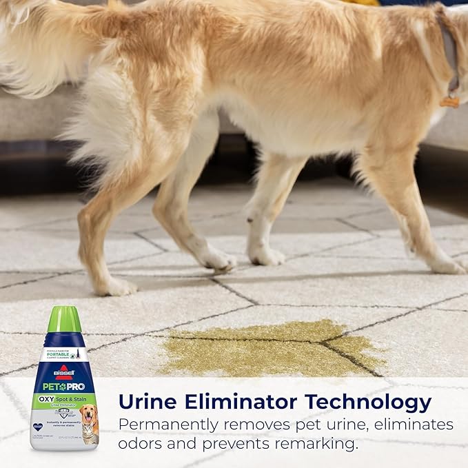 BUNDLE Little Green Portable Carpet Cleaner + PET PRO OXY Spot &amp Stain Formula 32 oz.