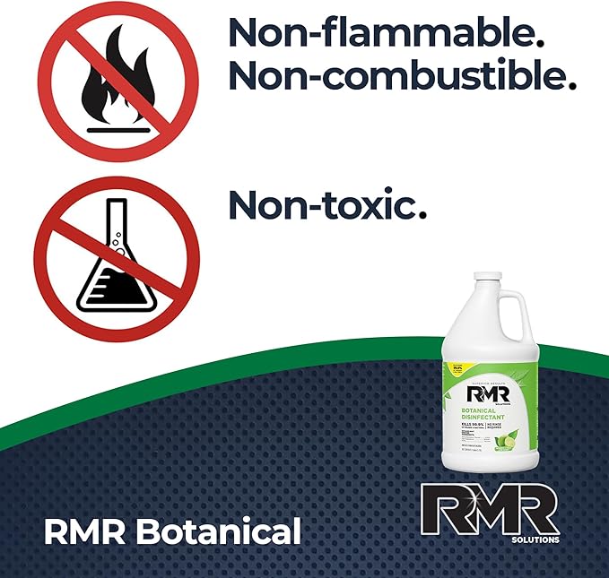 RMR Brands Botanical Disinfectant and Cleaner Kills 99% of Household Bacteria and Viruses EPA Registered Gallon 4 Pack