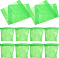 Artibetter Thickened Tear-resistant Garbage Bags 50pcs Large Flat Trash Bags 80x100cm Green Heavy-duty for Sanitation Hotels Restaurants Schools Commercial Use