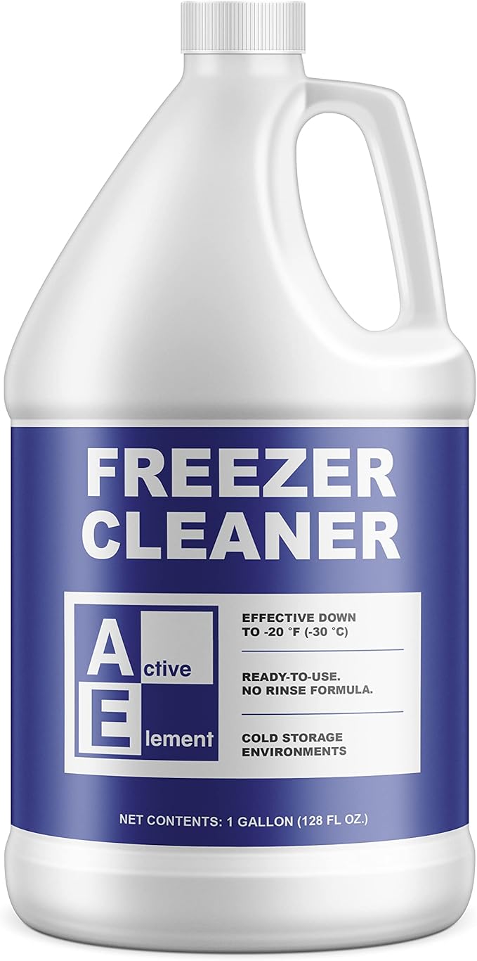 Freezer Cleaner – 2 Gallon | Deices and Cleans Ready to Use Commercial Strength For Cold Storage Works Down to -20°F