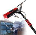 Window Cleaning Pole/water Fed Telescopic Brush/extendable Cleaner Conservatory Roof Suitable for Photovoltaic Panel Cleaningtrucks Windows Window Glass Cleaning Poles Telescopic Water Fed B