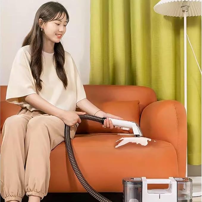 Spot Sofa Cleaner MachineCarpet Cleaner Machines with Handheld Pet Brushfor Car Seat Carpet Rug and Sofa White Spot Wash for Floor Deep