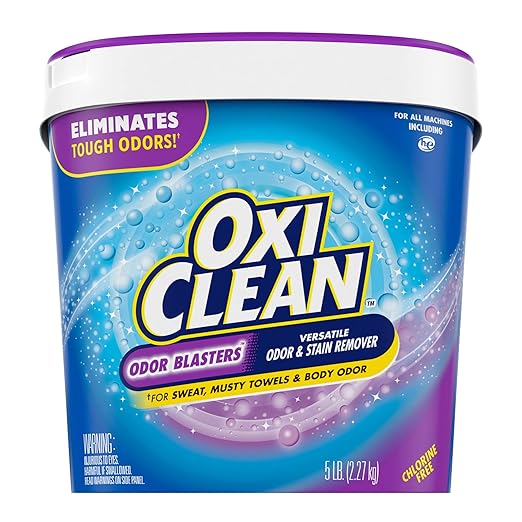 OxiClean Versatile Stain Remover and Odor Eliminator Powder Bundle (30 lbs + 5 lbs)
