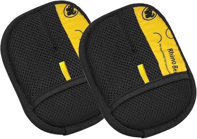 2pcs Cat Grooming Gloves Electrostatic Pet Hair Removal Brush for Cleaning Sofa Carpet Clothes Double-Sided Pet Hair Remover