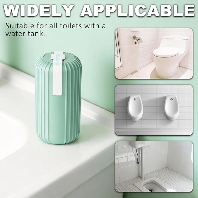 KUNAL 2 PCS Toilet CleanerAutomatic Toilet Bowl Cleaner with 1 PCS Toilet Tank Cleaner(Bottle Design) Long-Lasting Fresh ScentEffectively Reduces Scale And Odors