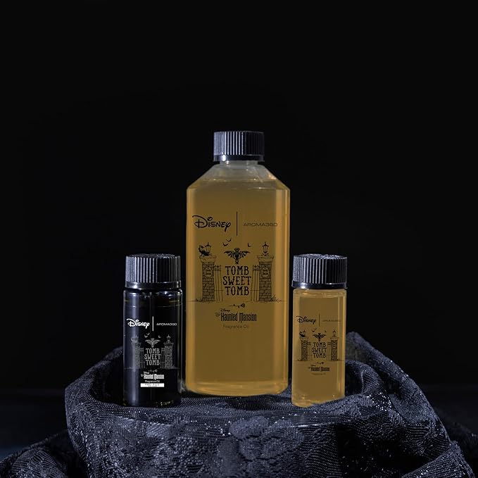Aroma360 Disney Tomb Sweet Tomb Oil Blend | Haunted Mansion Inspired Diffuser Oil | Cinnamon Tonka and Bergamot 1.7 fl oz 50 mL