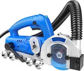 Electric Tile Cutter 1200W Ceramic Tile Gap Cleaning Machine with Built-in Dust Collection Slotting Tool for Kitchen and Bedroom