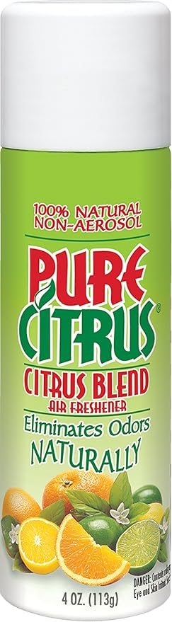 Pure Citrus NA229-6 All-Natural Non-Aerosol Odor Eliminator (Citrus Blend) 6 items