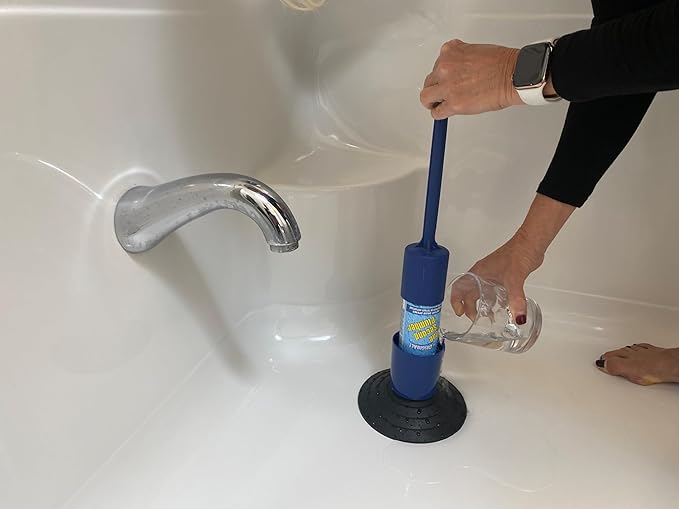 Combo Kit Pack Instant drain opener clog remover &amp cleaner for toilets bathtub double sinks and septic-safe