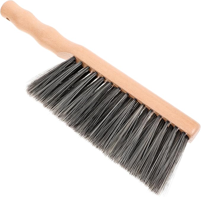 Fireplace Cleaning Brush with Ergonomic Handle Durable Hand Broom for Indoor Outdoor Use Compact Bristles for Dust Removal for Homeowners Keeping Spaces Tidy