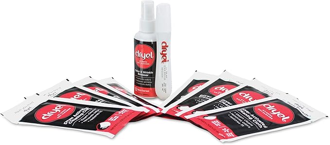 Dryel At-Home Dry Cleaner Refill Kit Includes Dry Cleaning Cloths and To-Go Stain Removal Pen - 10 Load Capacity
