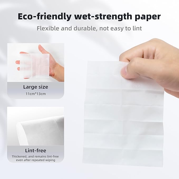 400 Count Lens Wipes for Eyeglasses Eye Glasses Cleaner Wipes Pre-moistened Individually Wrapped Sracth-Free Streak-Free Eyeglass Cleaning Wipes for Camera Lens Sunglass Goggles