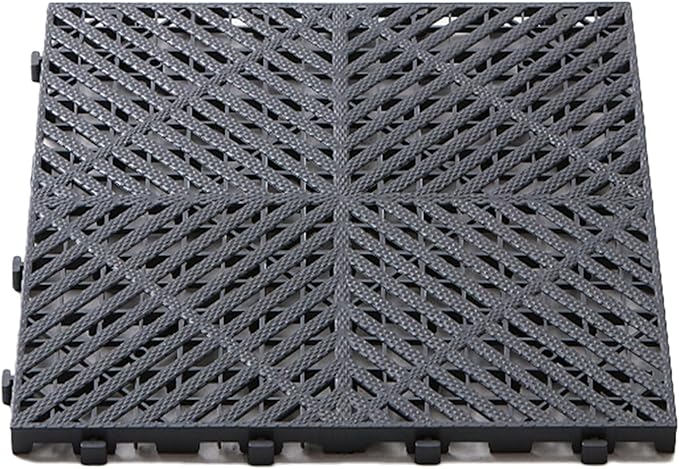 Trench Drainage GrateDrain Covers OutdoorInterlocking Floor TilesPP Modular 40x40cm Multicolor 4-30 pcs(Color14pieces)