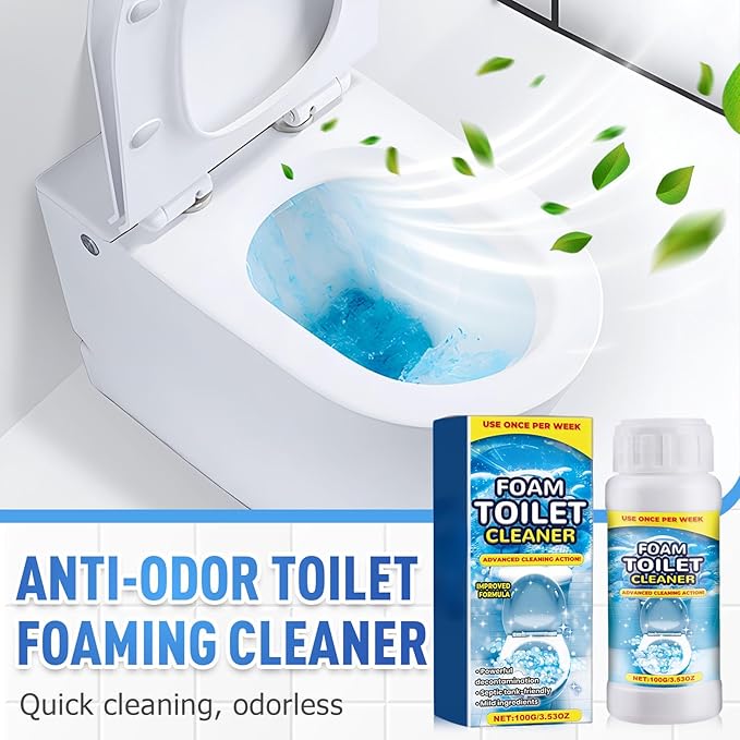 2025 New Foam Toilet Cleaner Upgraded Powerful Toilet Bowl Cleaner Advanced Bathroom Cleaner for Home Powerful Instant Bowl Cleaners for Toilets Squatting Pans (2)