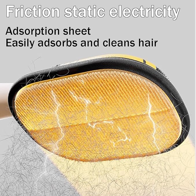 Electrostatic Pet Hair Removal Glove Static Removal Gloves for Pet Hair Reusable Double Sided Electrostatic Pet Hair Remover for Couch Furniture Carpet Car Seat (3PCS)
