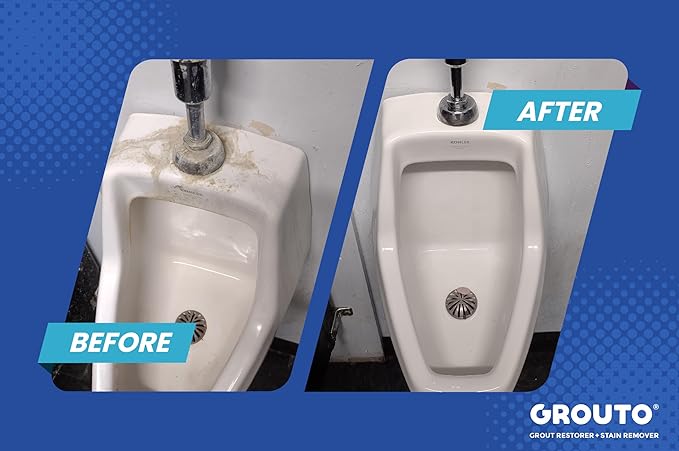 Grouto Grout Restorer &amp Stain Remover Concentrate Gallon (Each)…