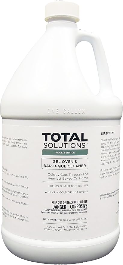 Gel Oven &amp Bar-b-que Cleaner- 4 Gallon Case