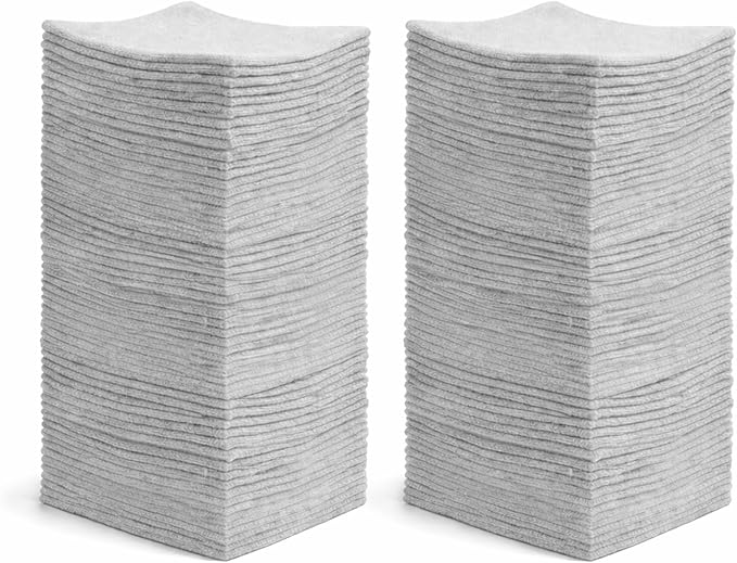 Angel-in-Armor Shop Towels (14”x14”) – 500 Unit Box of Lint-Free Cotton Shop Towel Cleaning Rags – Durable Shop Rags for Auto Garage Industrial and Commercial Use
