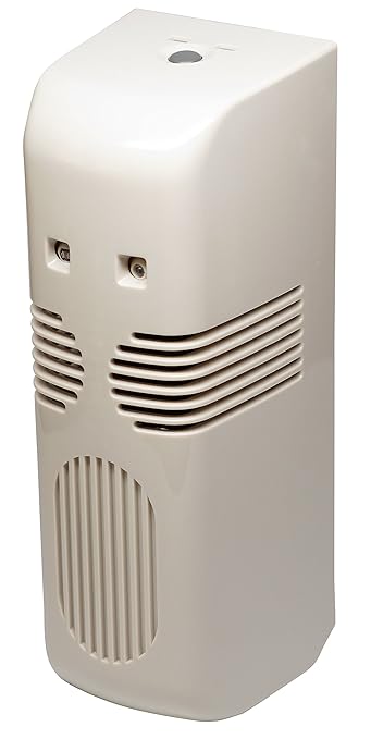 Big D 777 Light-Activated Fan Dispenser Holds Gel or Wick Deodorants Covers Space of 4000 cu ft - Air freshener Dispenser Ideal for restrooms Offices Schools Restaurants Hotels Stores