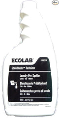 Ecolab 6100374 StainBlaster Stain Blaster Destainer Laundry Pre Spotter Case of 4