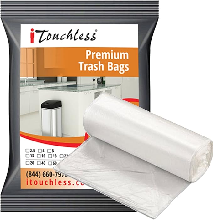 iTouchless Custom Fit Liners (50 4 Gallon)