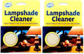Sparkle Plenty Lampshade Cleaner - Dry Magic Dust Sponge for Lamp Shade - Dry Dusting Sponge Scrub for Fabric &amp Window Blinds - Effortless Duster Upholstery Cleaner for Furniture &amp Surfaces (2