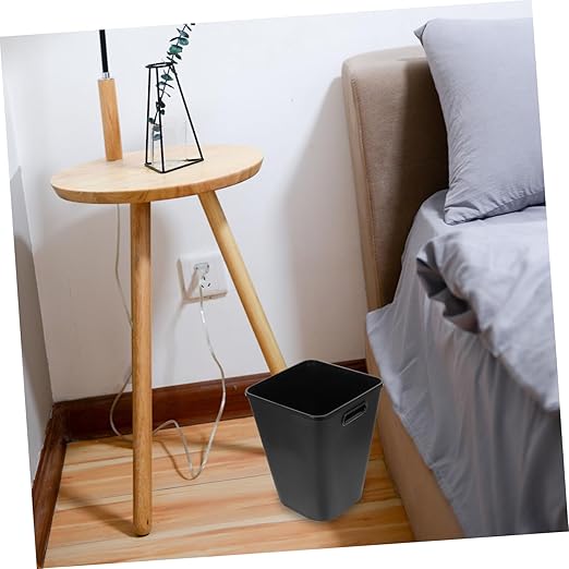 Homoyoyo Spacious Kitchen Trash Can Large Garbage Can Plastic Bathroom Bedroom Office Waste Basket