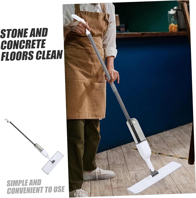 1set Microfiber Mop Home Office Restaurant Wet Dry Cleaning Hardwood Floor Mop Tile