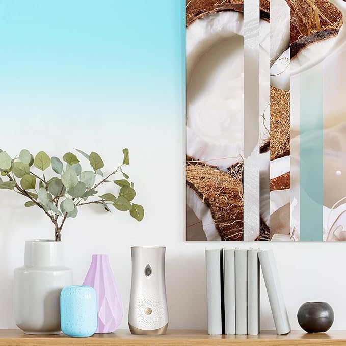 Glade Automatic Spray Refill Cool Coconut Scented Air Freshener for Home and Bathroom 6.2 Oz 6 Pack