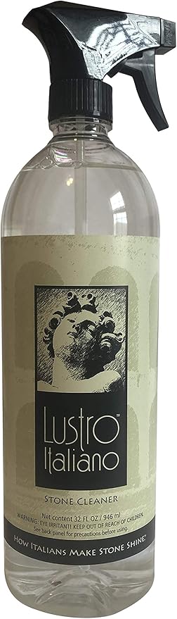 Lustro Italiano Stone Cleaner 32 oz Pump Spray (LUSTROCLEAN)