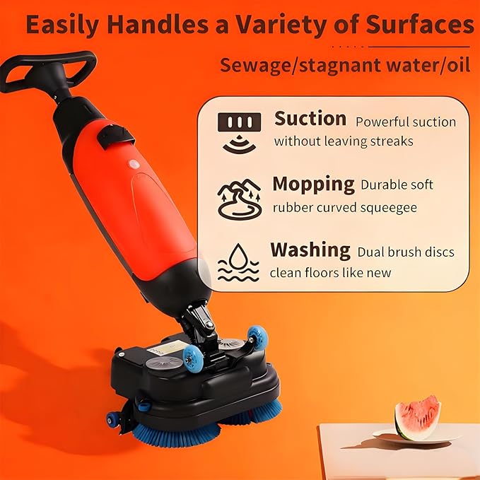 Portable Carpet Cleaner Portable Carpet and Upholstery Deep Cleaner Car/Auto Detailer 2600W Vacuum Steam Cleaner Garment Steamer 42x28x37cm Red