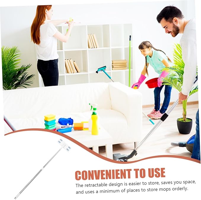 Detachable Dust Mop with Replaceable Face Towel for Hardwood and Tile Floor Cleaning Electrostatic Floor Mop with Wide Surface Compatibility Easy-use Cleaning Tool for Home Use