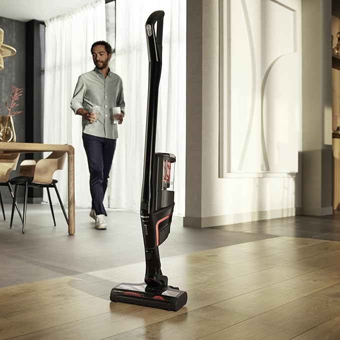 Miele Triflex HX1 Plus Cordless Stick Vacuum Cleaner 60 min runtime Obsidian Black / Red